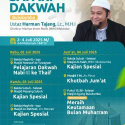 Wahdah Islamiyah Bulukumba Gelar Safari Dakwah 2025: Semarak Muharram dan Semangat Hijrah